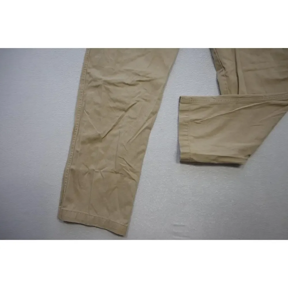 Merrell Carpenter Denim Work Pants Rugged Hiking‎ Camp Beige Mens Sz 40 x 32